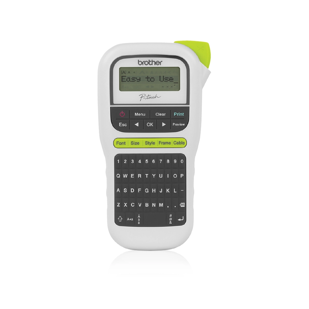 Rotuladora Brother PTH110 Portátil Etiquetas Duraderas Blanco