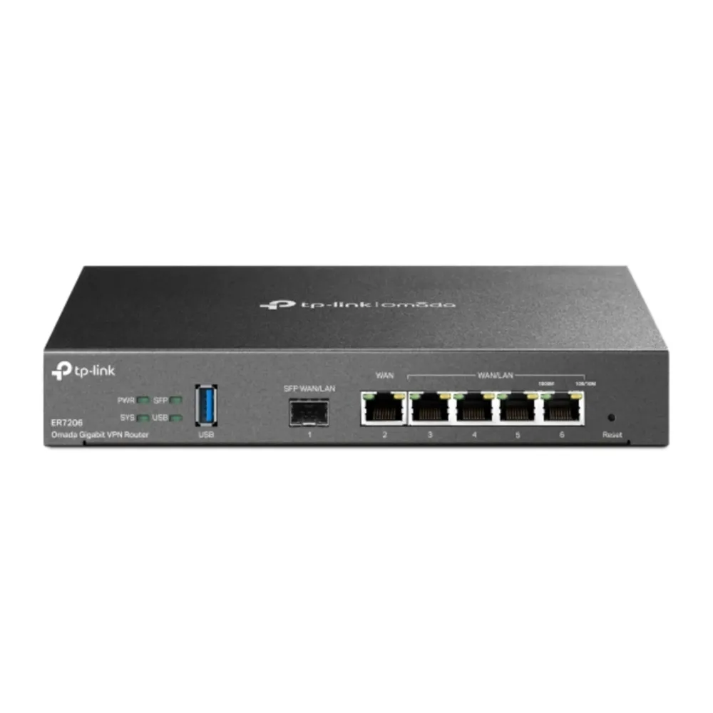 Router TP-Link ER7206 Multi-WAN Gigabit VPN con Omada SDN