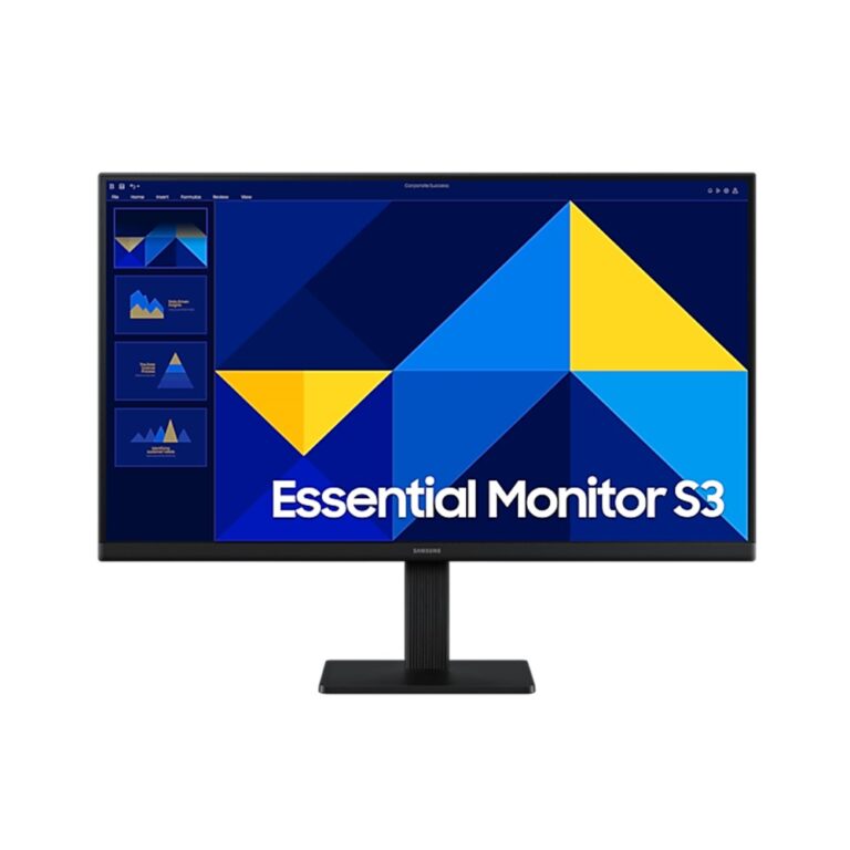 Monitor Samsung 24" S3 Full HD 100Hz Sin Bordes Moderno