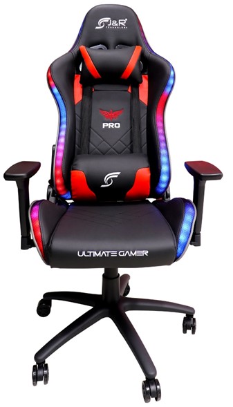 Silla Gamer Con Iluminacion Rgb Plus 360 Grados
