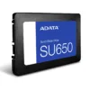 SSD ADATA Ultimate SU650 256GB 3D NAND Velocidad 520MB/s Premium