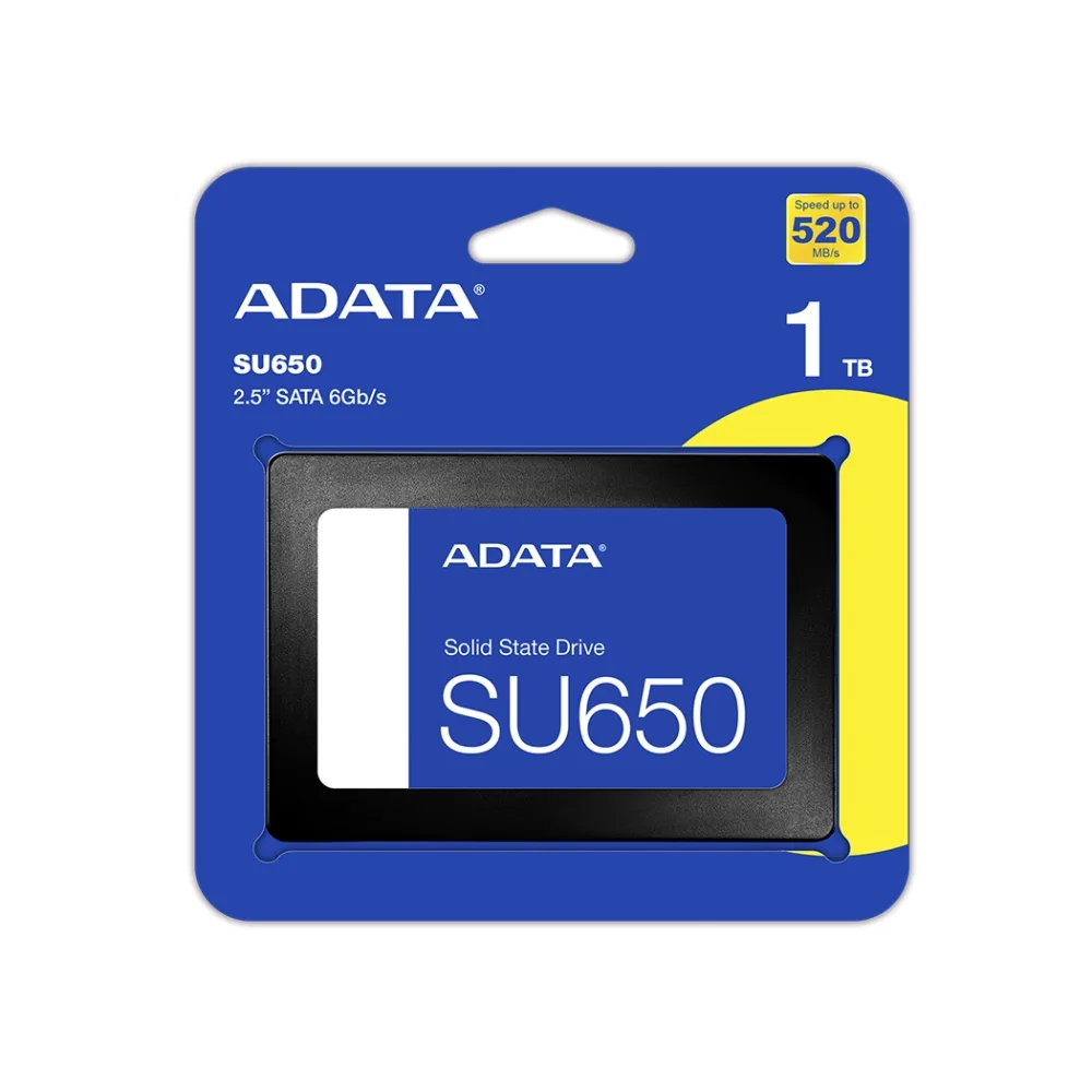 Disco SSD Ultimate SU650 1TB SATA III 3D NAND Velocidad y Durabilidad