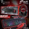 Combo Gamer 4 En 1 J&R Teclado -Mouse -Diadema