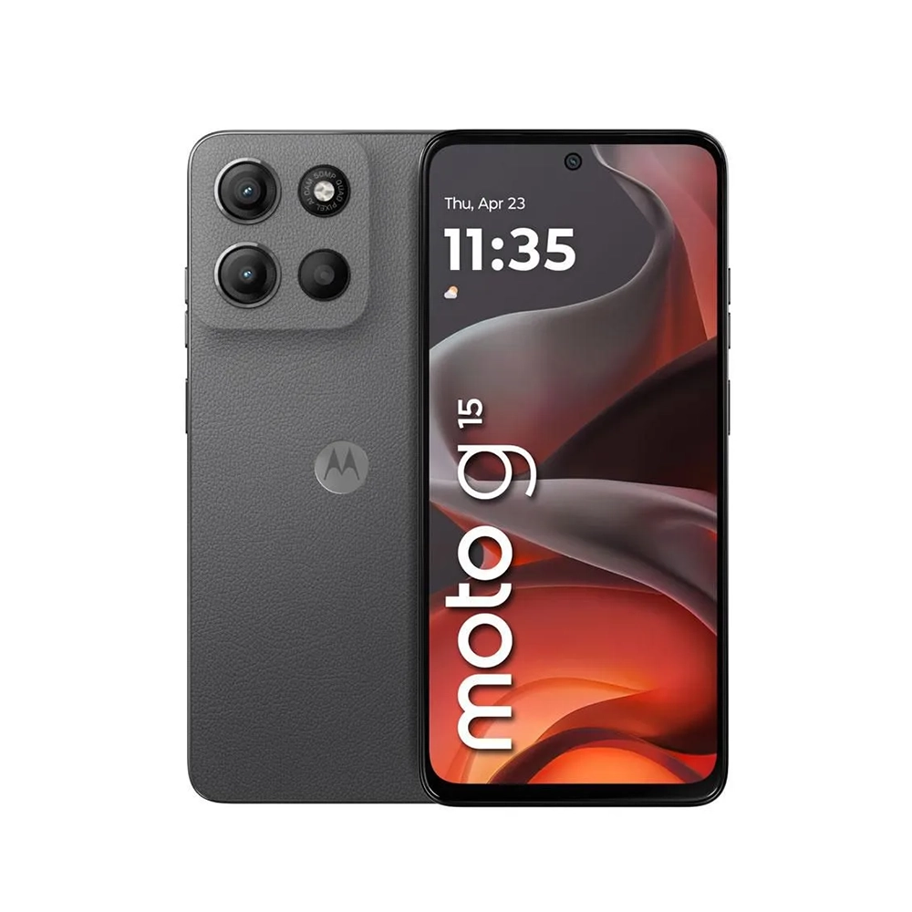 Smartphone Motorola Moto G15 4GB 256GB Gris Batería Larga Duración