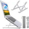 Soporte Plegable para Laptop de hasta 14" – Aluminio, 7 Niveles de Altura, Portátil