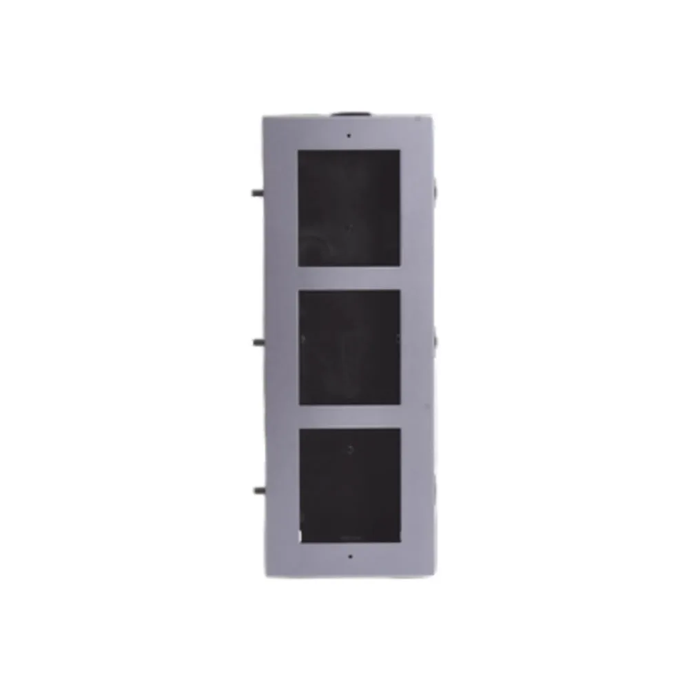 Soporte Video Citofonia 3 Modulos Hikvision Ds-Kd-Acf3 Platico