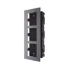 Soporte Citofonía 3 Módulos Hikvision DS-KD-ACF3 Montaje Seguro