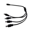 Splitter SAT 4 Vías – Divisor de Voltaje 12V para Cámaras CCTV
