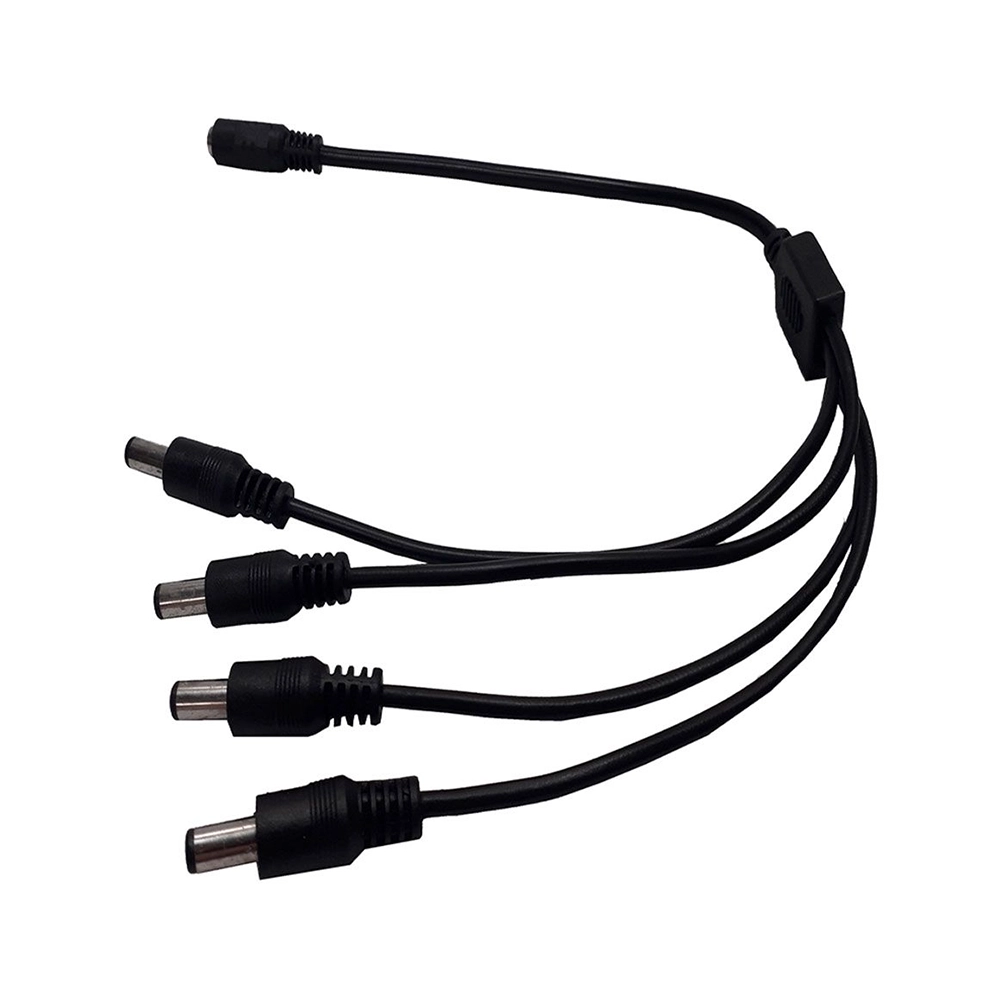 Splitter SAT 4 Vías – Divisor de Voltaje 12V para Cámaras CCTV