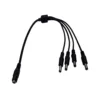 Splitter SAT 4 Vías – Divisor de Voltaje 12V para Cámaras CCTV