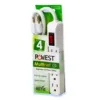Supresor de picos Multinet 4 salidas 1800W con cable y protección 15A