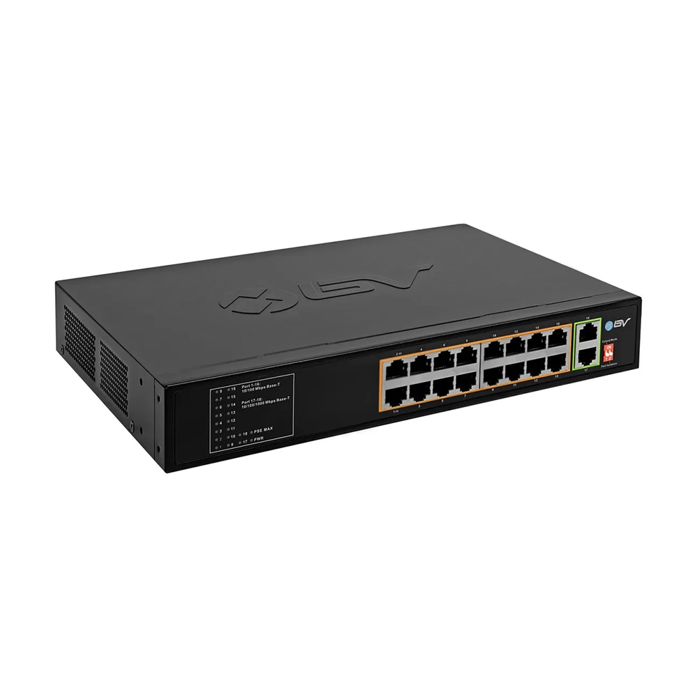 Switch 16 Puertos 10/100/1000 LYNX No Administable