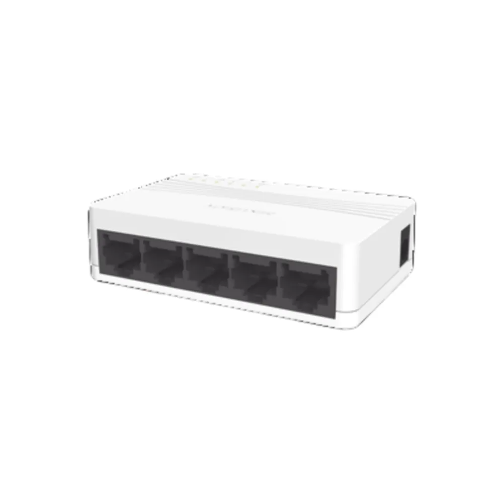 Switch 5 Puertos Hikvision 10/100 Ds-3E0105D-E