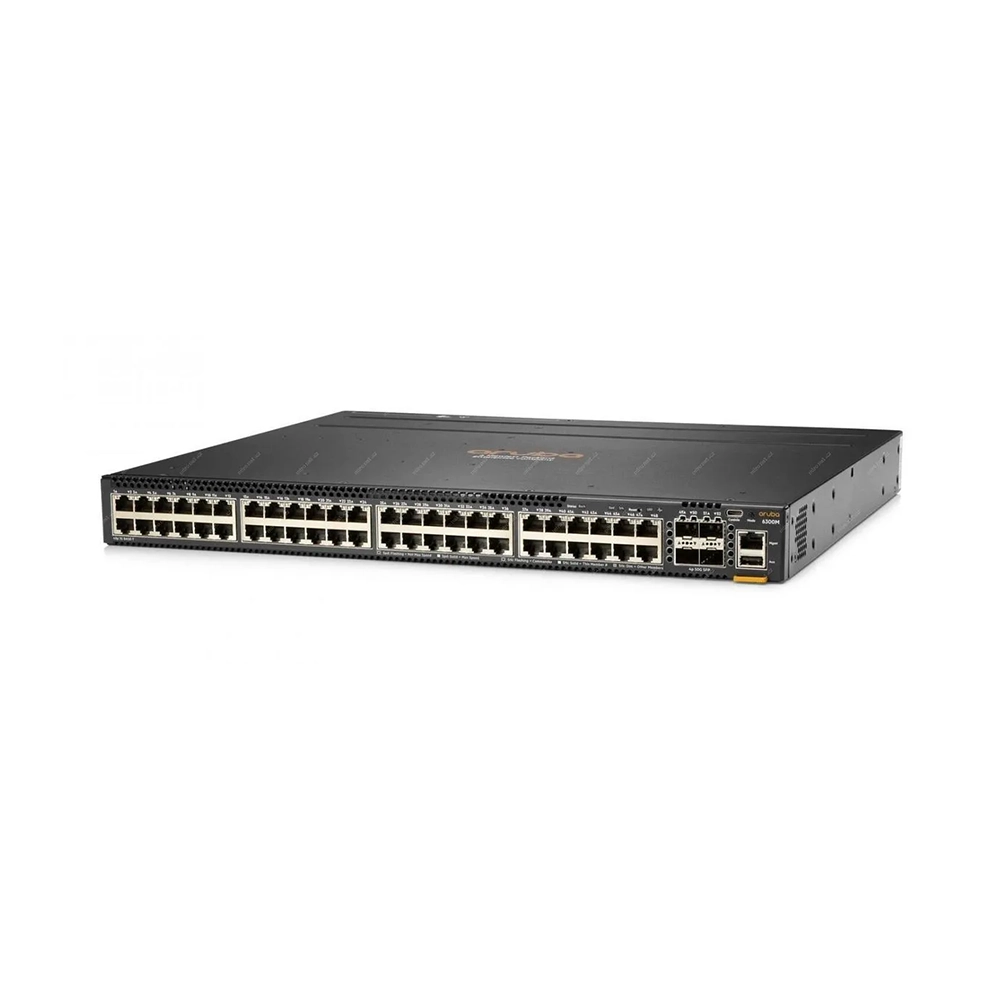 Switch Aruba CX 6000 48G 4SFP – 48 Puertos Gigabit y 4 Puertos SFP para Fibra