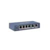 Switch PoE No Administrado DS-3E0106P-E/M Hikvision – 4 Puertos PoE + 2 RJ45 Fast Ethernet