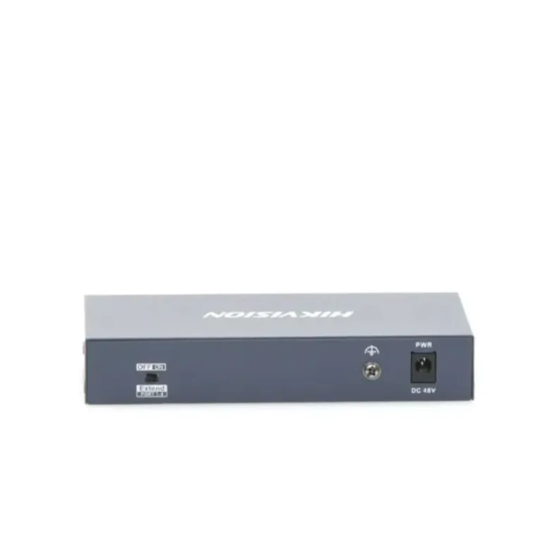 Switch 4 Puertos PoE Hikvision DS-3E0106P-E/M Protección 6KV