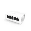Switch de Escritorio Hikvision DS-3E0505D-E 5 Puertos Gigabit – Plug & Play, Compacto y Eficiente