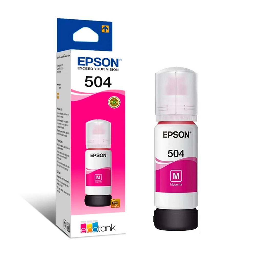 T504 MAGENTA BOTELLA TINTA C13T03N32A L4150, L4160, L6161, L6171, L6191