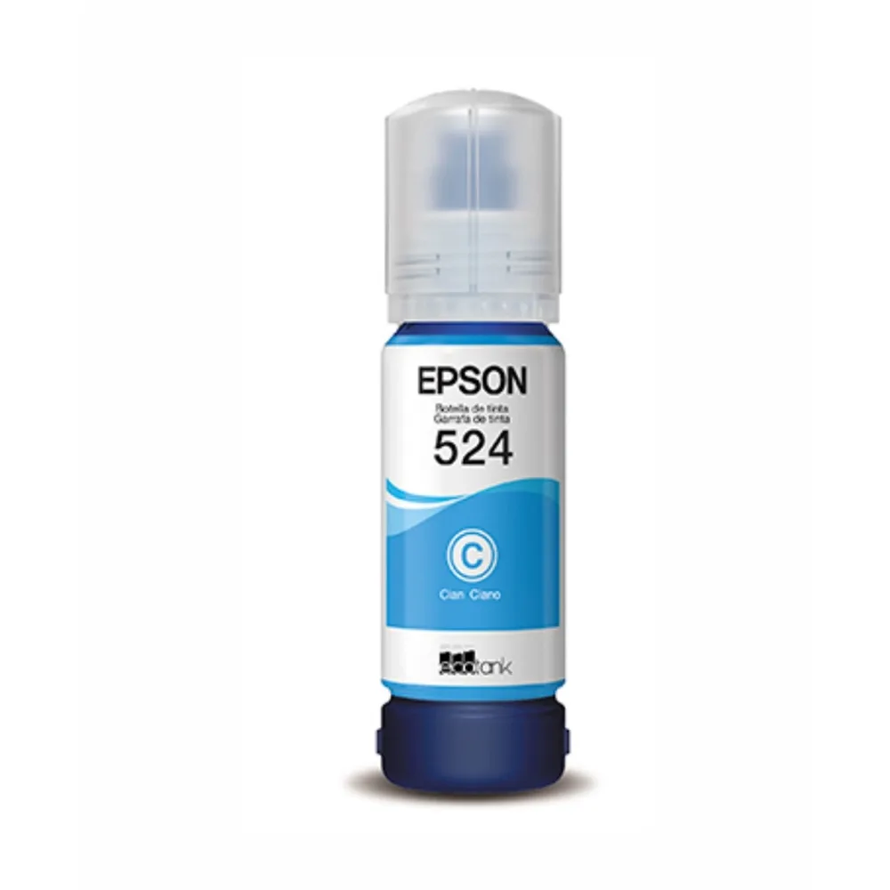T524 PIGMENT CYAN INK BOTTLE
