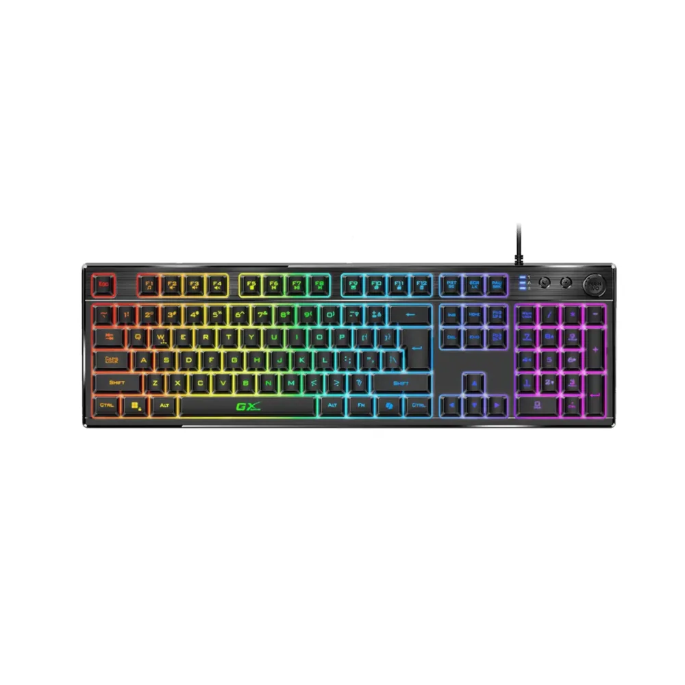 TECLADO GAMER SCORPION K7 PLUS – RGB, MACROS, 19 TECLAS ANTI-GHOSTING