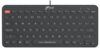 Teclado Mini Alámbrico J&R 78 teclas redondas con teclas multimedia
