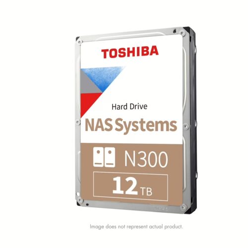 Disco Duro Interno Toshiba® N300  de Rendimiento , 12TB