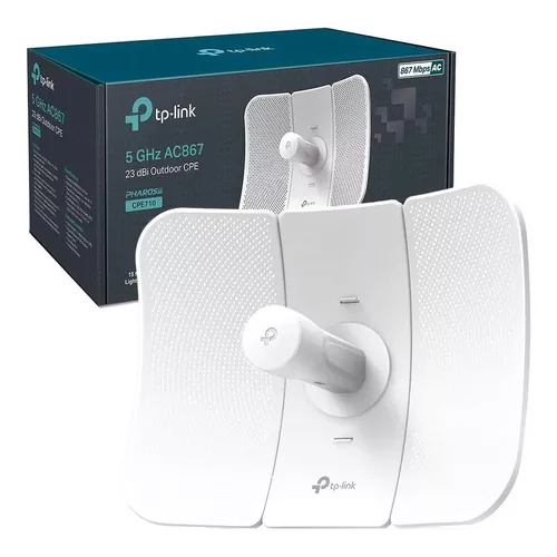 TP-Link CPE710 5GHz AC867 23dBi Outdoor – Conexión inalámbrica de alto alcance y rendimiento profesional.
