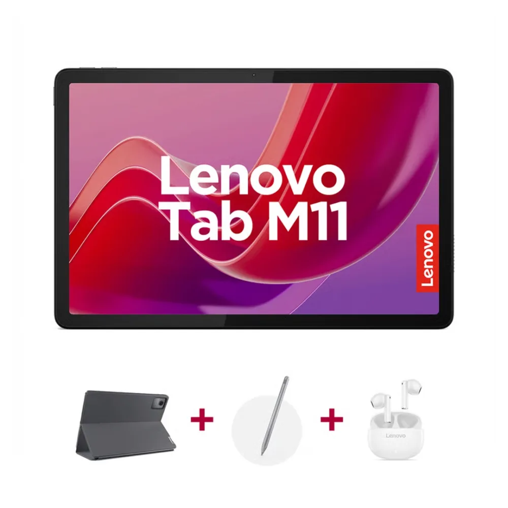 Tablet Lenovo Tab M11 8GB 128GB Kit Completo con Audífonos y Pen
