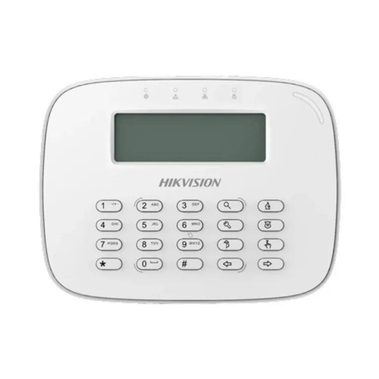 Teclado con Cable Hikvision DS-PK-LRT LCD Seguridad Inteligente