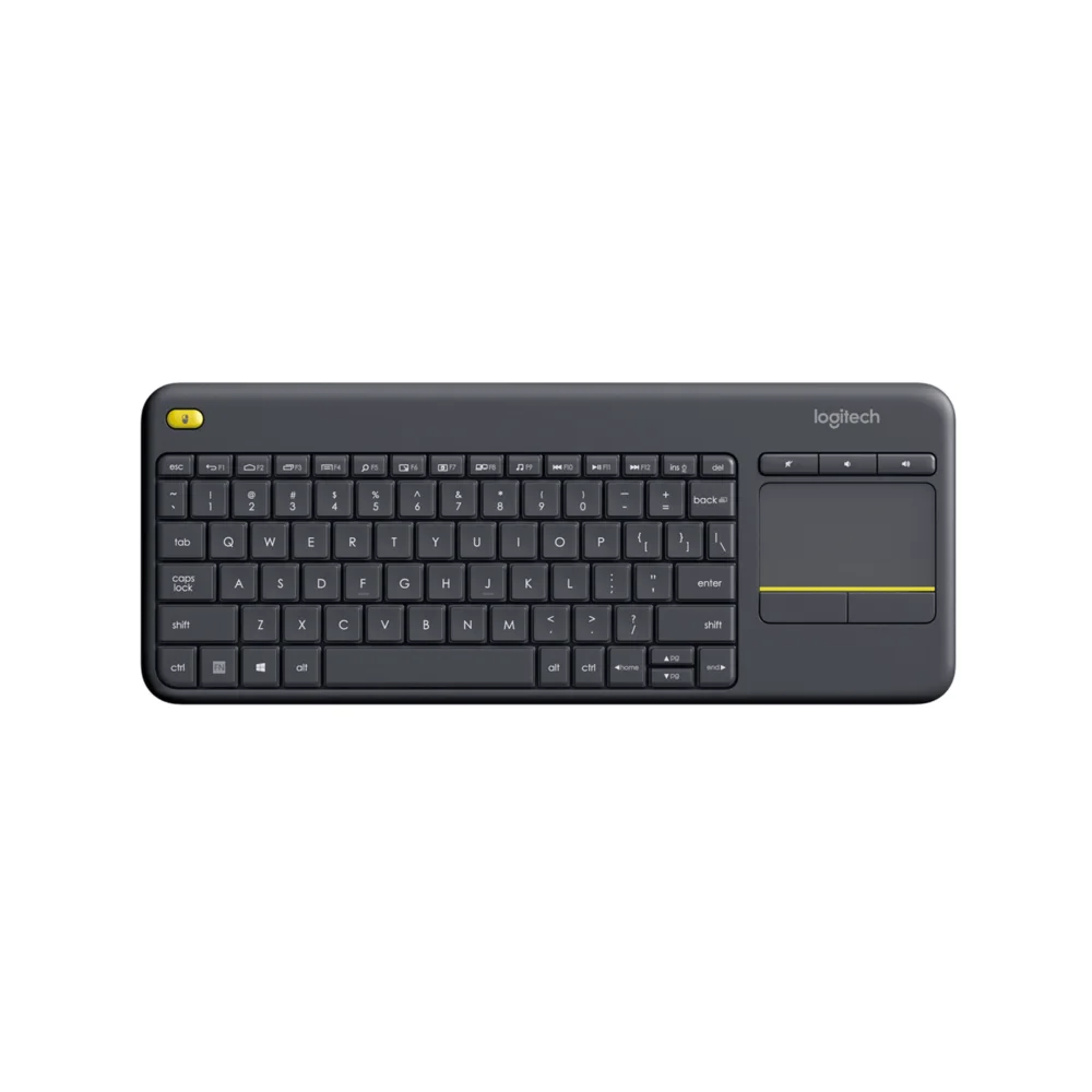 Teclado Inalámbrico Logitech K400 Plus con Touchpad – Control Total desde tu Sofá