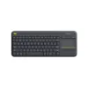 Teclado Inalámbrico Logitech K400 Plus con Touchpad – Control Total desde tu Sofá