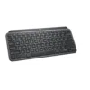 Teclado Logitech MX Keys Mini Graphite LAT Inalámbrico Compacto Premium