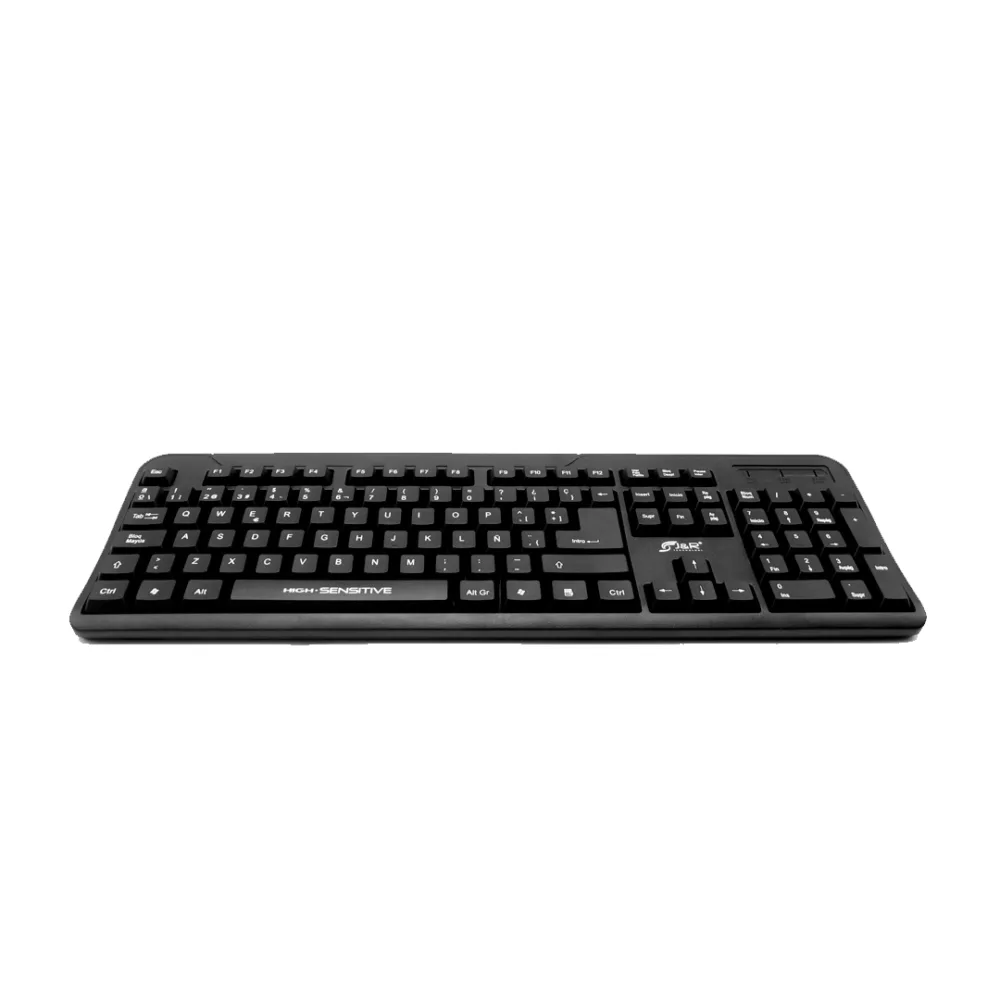 Teclado Multimedia Inalámbrico JYR Latinoamericano USB Plug & Play