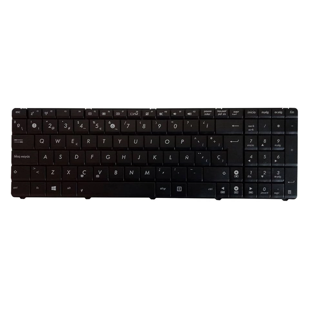 Teclado Repuesto Jaltech para ASUS X54L – Ergonómico, Estilo Moderno, Con Cable