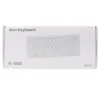 Teclado Slim con Cable USB 2.0, 87 Teclas Silenciosas – Diseño Ultra Delgado y Antiderrame