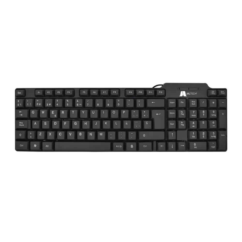 Teclado USB Forza Jaltech Español Tecla Ñ Numérico Oficina