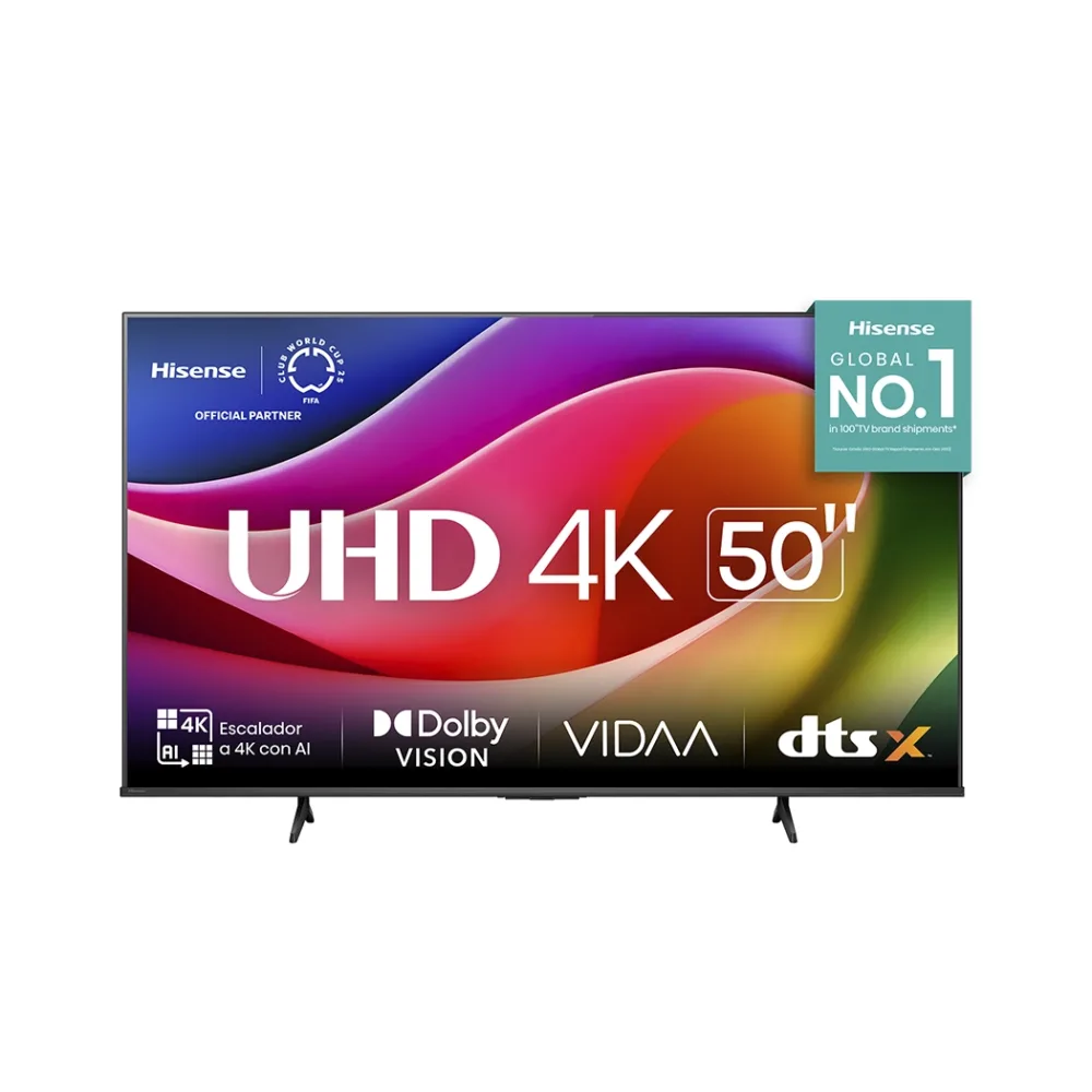 TV Hisense 50" LED UHD 4K Smart TV 50A5NV VIDAA U9