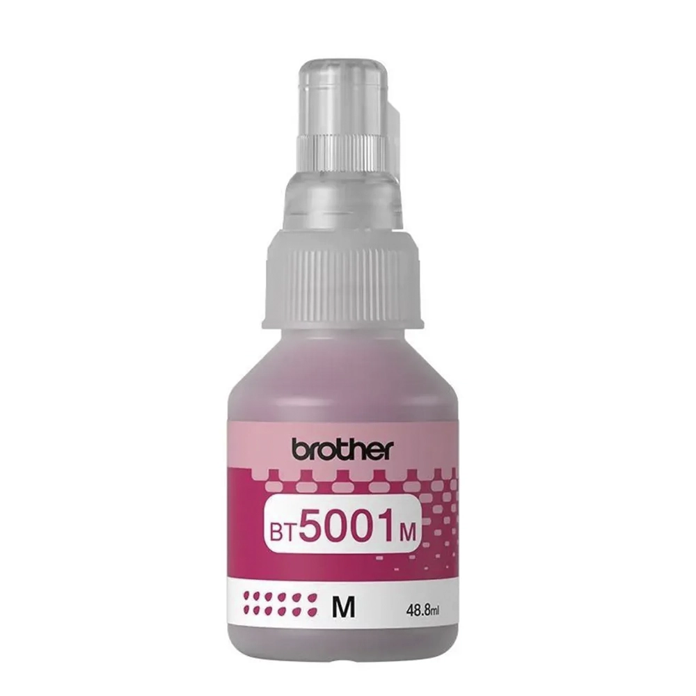 Tinta Brother Magenta BT5001 Original – Rendimiento de hasta 5.000 páginas
