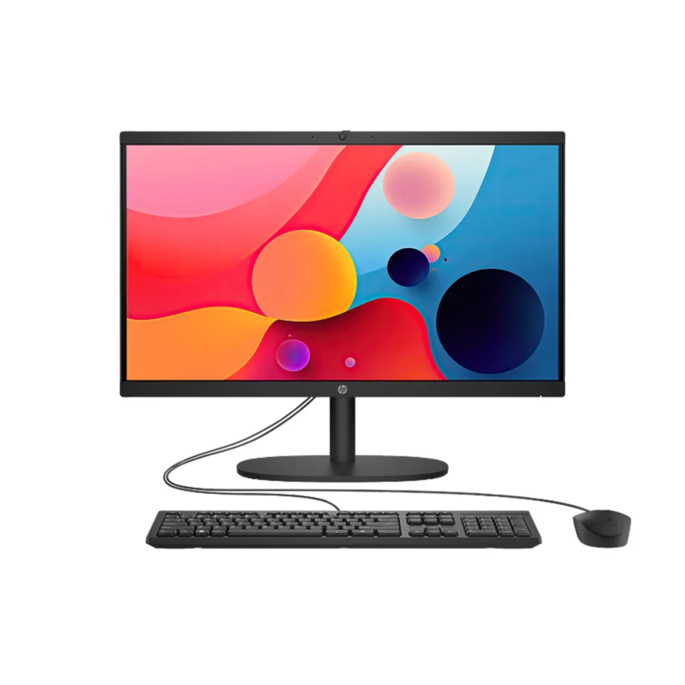 Todo En Uno HP Desktop 22-dg0011la, Intel N100, 8GB RAM, SSD 256GB, Pantalla FHD 21.45”