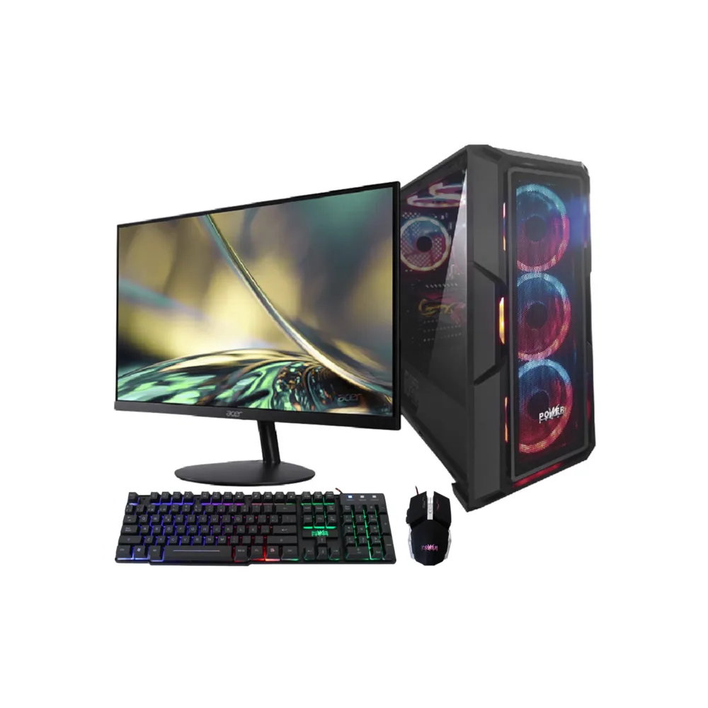 PC de Escritorio AMD Ryzen 5 5600GT, 16GB RAM, SSD 512GB, Monitor 22"