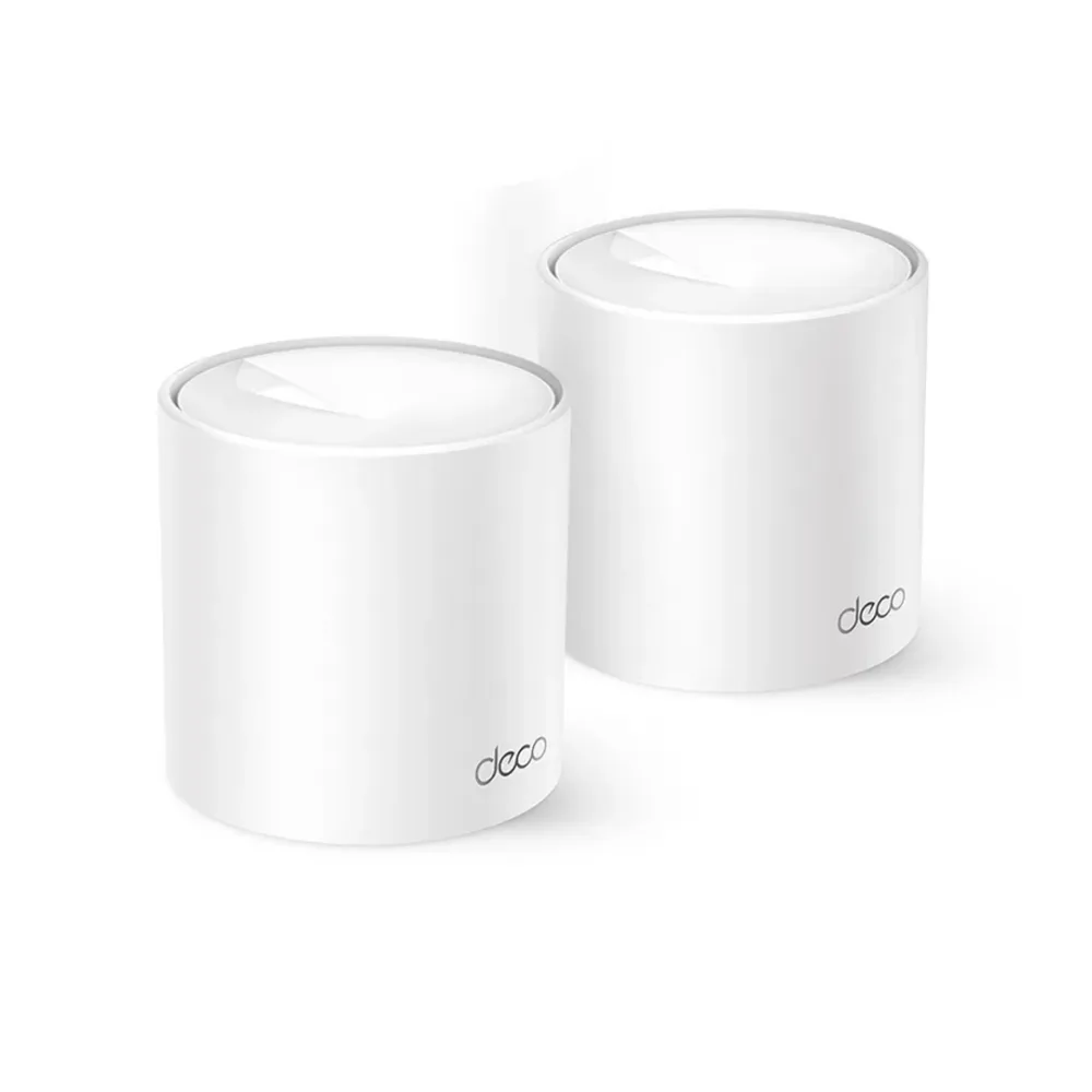 Sistema Mesh Wi-Fi 6 TP-Link Deco X10 2 Pack AX1500 Cobertura 360m²
