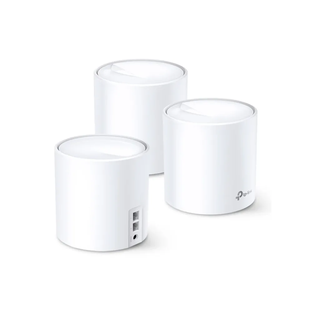 Sistema Mesh Wi-Fi 6 TP-Link Deco X10 3 Pack AX1500 Cobertura Total 520m²