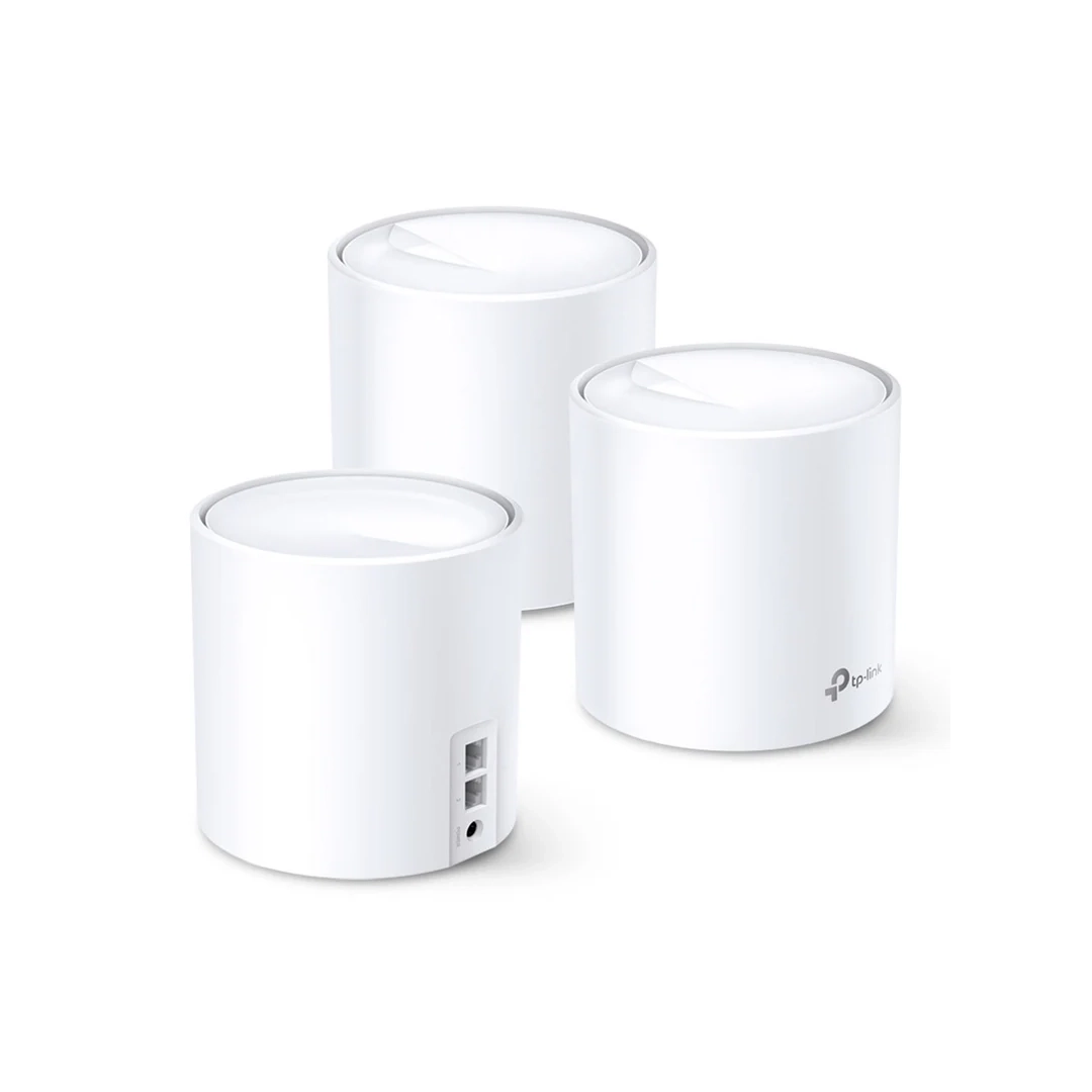 Sistema Mesh Wi-Fi 6 TP-Link Deco X10 3 Pack AX1500 Cobertura Total 520m²