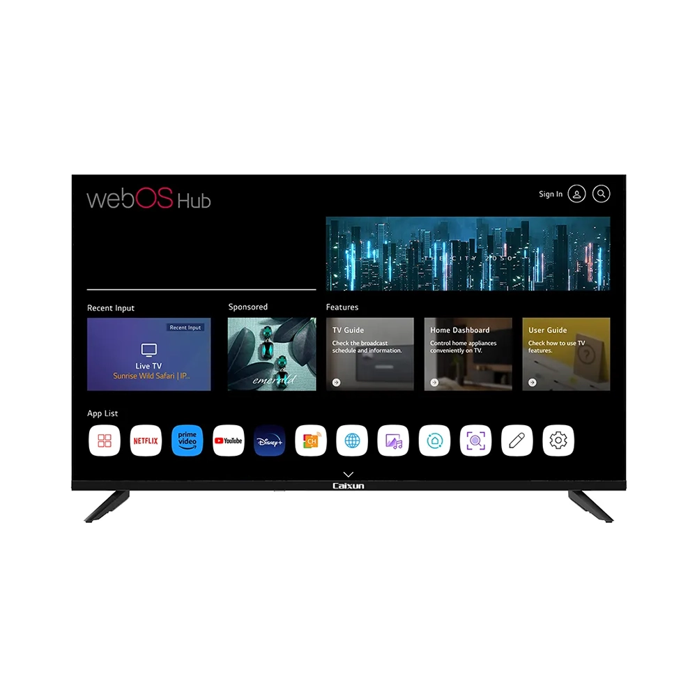 Tv Caixun 40" HD Smart TV GoogleTV marco delgado.