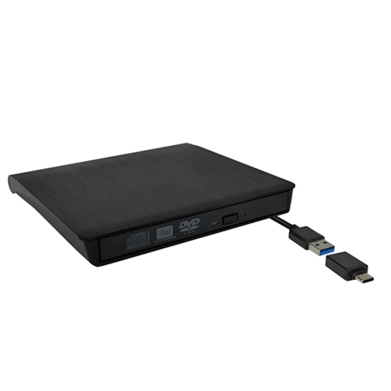 Unidad DVD Externa USB 3.0 + Type C Compatible Windows Mac