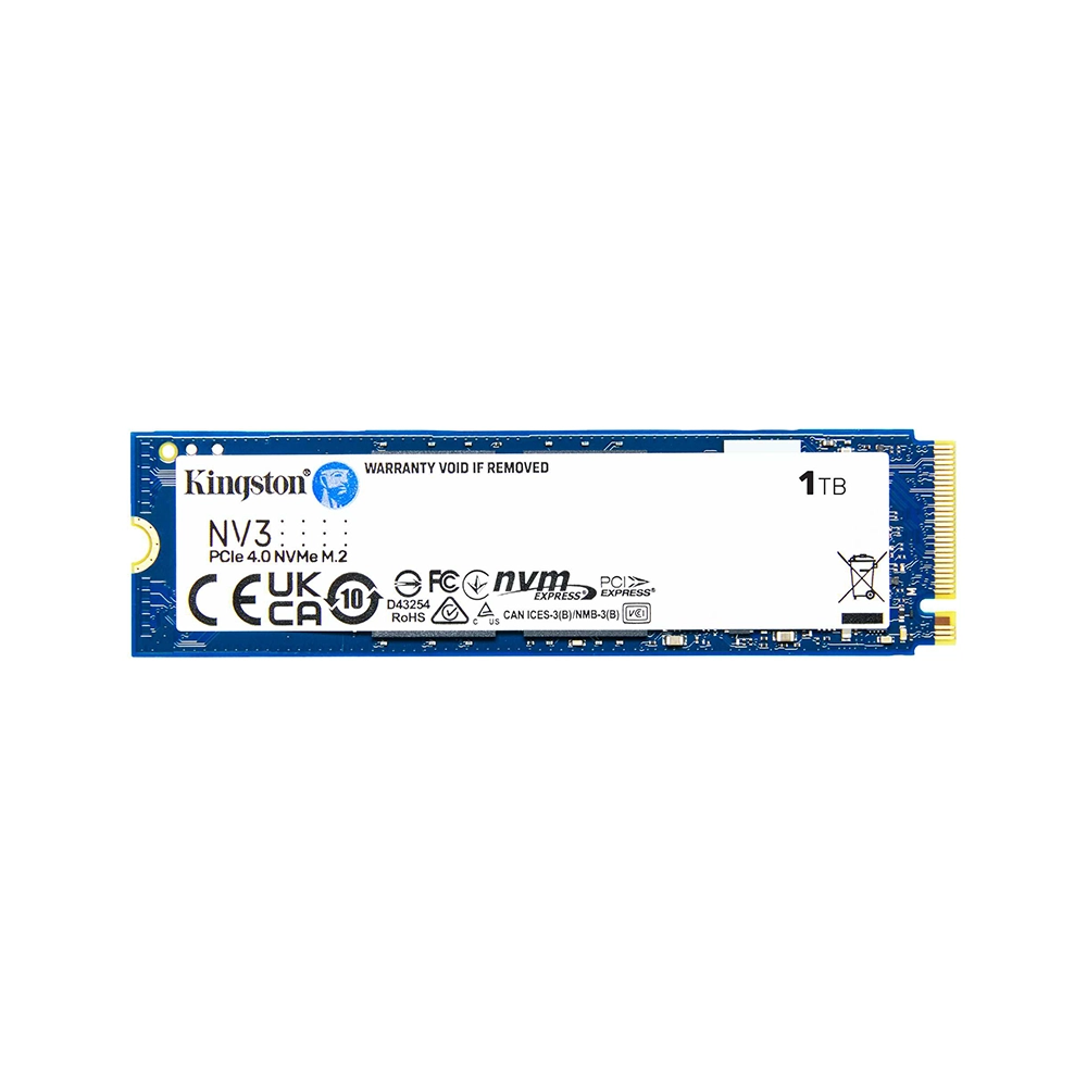 Unidad SSD Kingston NV3 1TB M.2 2280 PCIe 4.0 NVMe Rápida y Durable
