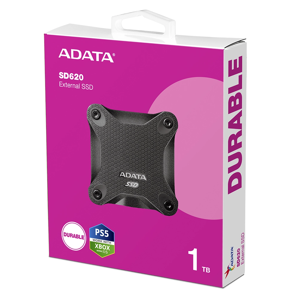Unidad de Estado Sólido Externa ADATA SD620 1TB USB 3.2 Gen2 Antigolpes