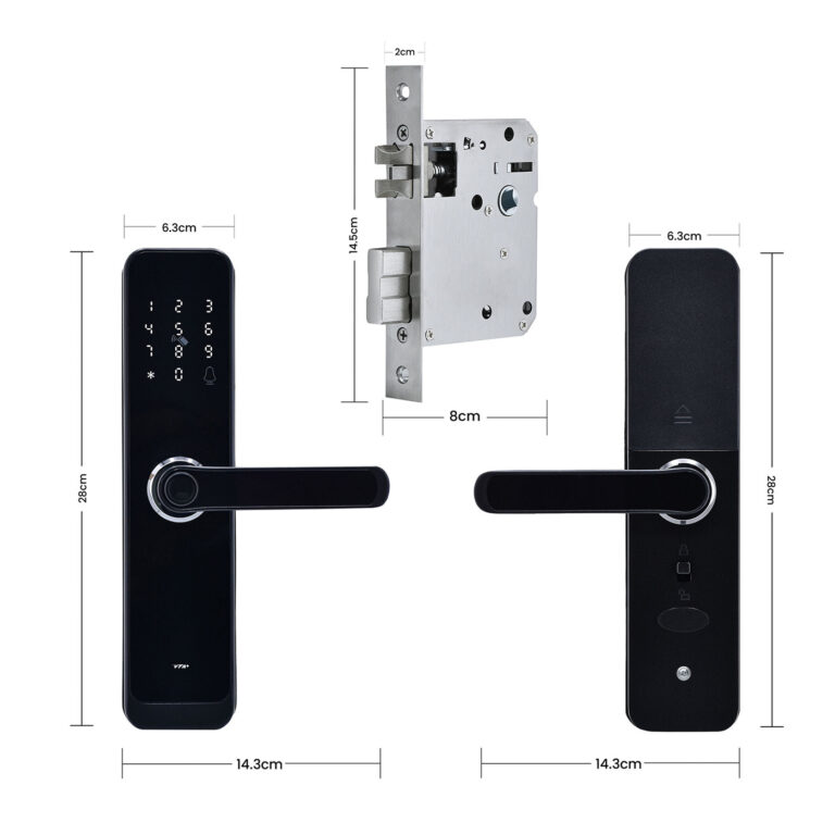 Cerradura Inteligente VTA+ Xerus 3 WiFi Manija 5 Modos Smart Home