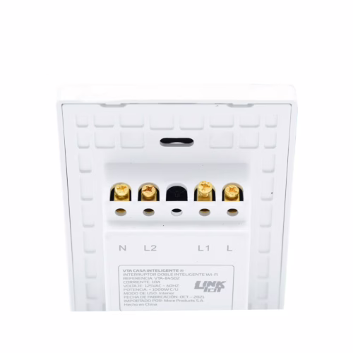 Interruptor VTA+ Touch Doble Link IoT Smart Home