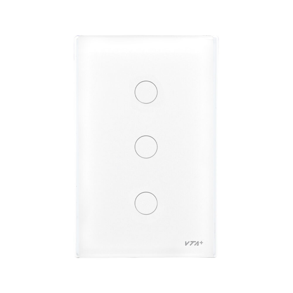 Interruptor VTA+ Touch Triple Link IoT Smart Home